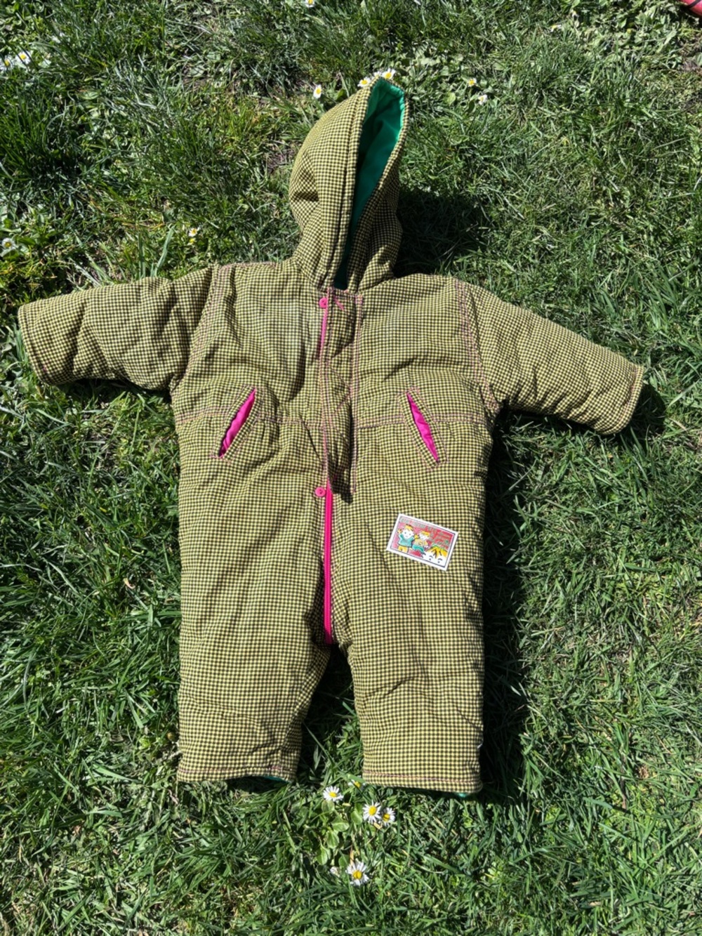 Quality vintage snowsuit
